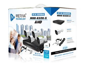 Compra Meriva Technology Kit de Vigilancia de 4 Cámaras y 4 Canales MHD