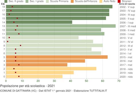 Popolazione Per Classi Di Et Scolastica Gattinara Vc