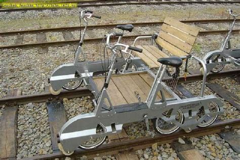 Draisine - on rails. In the United States, motor-powered draisines are ...