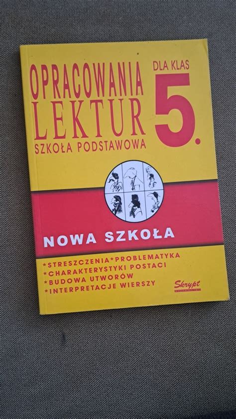 Opracowania Lektur Szkola Podstawowa Dla Klas K Odzko Olx Pl