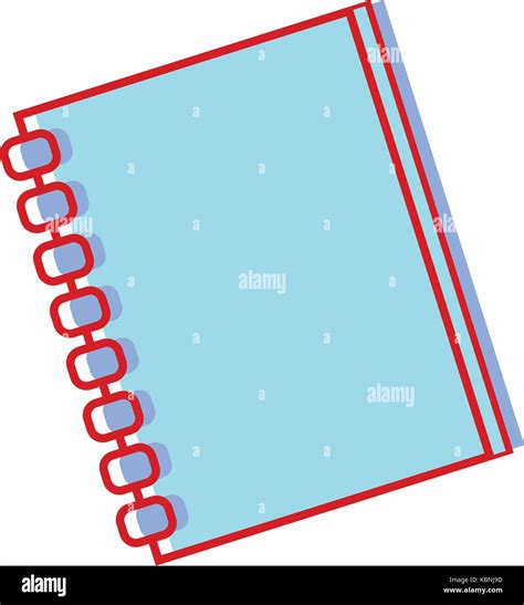 Notebook Papers Object Design To Write Stock Vector Image Art Alamy