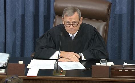 Chief Justice Roberts Navigates Shoals Of The Impeachment Trial Kpbs