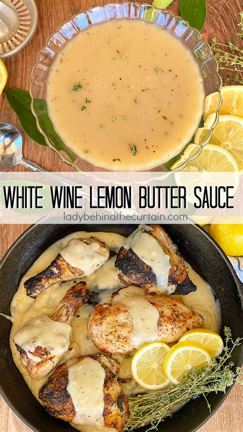 White Wine Lemon Butter Sauce