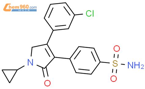 498556 75 5 Benzenesulfonamide 4 4 3 Chlorophenyl 1 Cyclopropyl 2 5