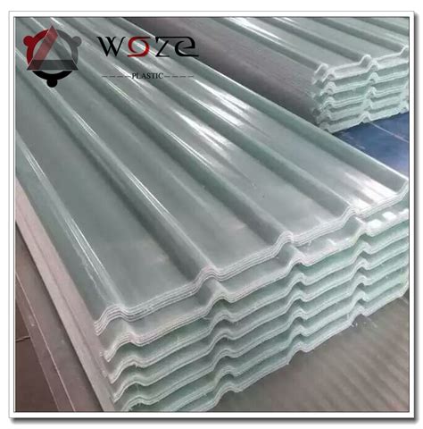 Custom 3mm Thickness Frp Fiberglass Translucent Roof Sheet And Roll Frp Fiberglass Roofing