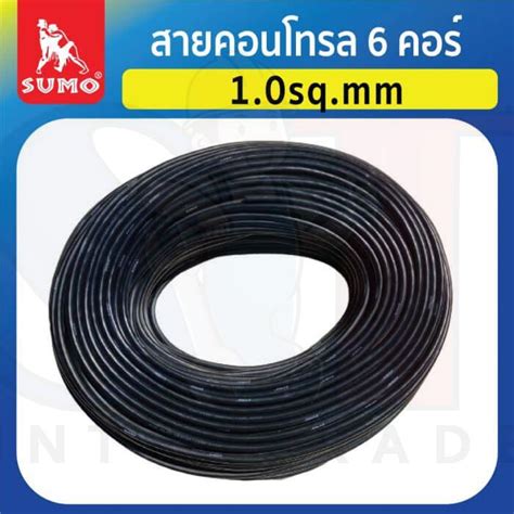 สายคอนโทรล 6 คอร 1 0sq mm STintertrade