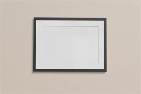 Passe-partout Picture Frame Mockup - Mockup World