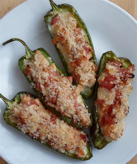 Happier Than A Pig In Mud Chicken Cordon Bleu Stuffed Jalapenos