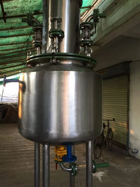 Stainless Steel Jacketed Reactor For Chemical Industry Max Pressure