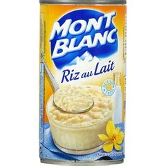 Mont Blanc Riz Au Lait Saveur Vanille G Tous Les Produits Cr Mes