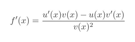 Graphicmaths Differentiation The Quotient Rule