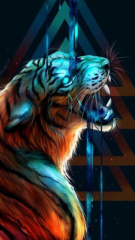 Anime Tiger Wallpapers - Wallpaper Cave