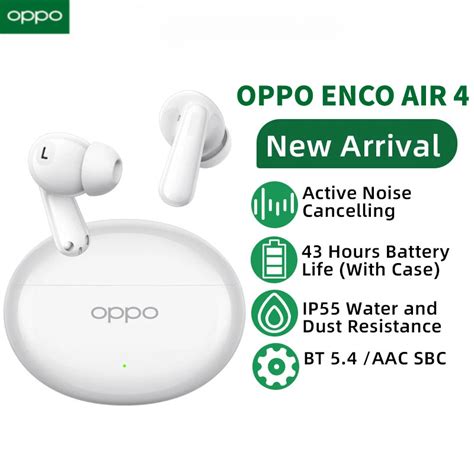 Oppo Enco Air 4 Tai nghe khử tiếng ồn chủ động Tai nghe Bluetooth 5 4