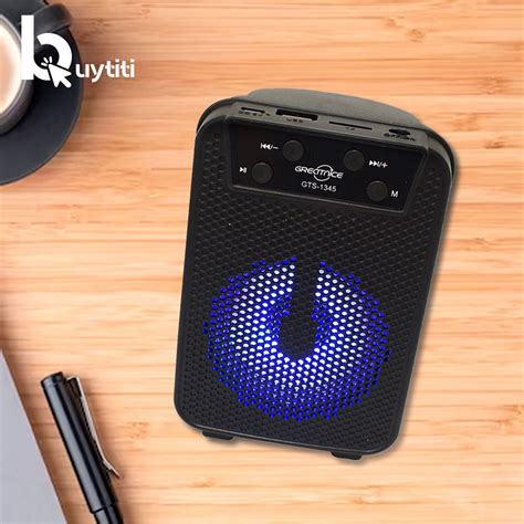 Buytiti Bocina Port Til Con Bluetooth Radio Fm Lector Usb Y Micro Sd