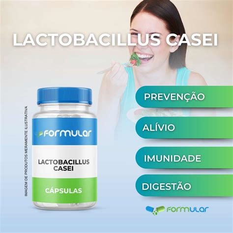 Lactobacillus Casei 10 bilhões - Cápsulas