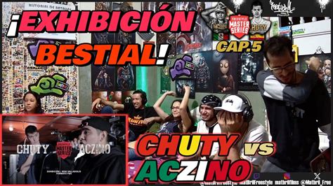 Cap Colombianos Reaccionan A Chuty Vs Aczino Exhibici N Bestial