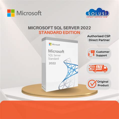 Harga Jual Lisensi Microsoft Sql Server 2022 Standard Edition Original