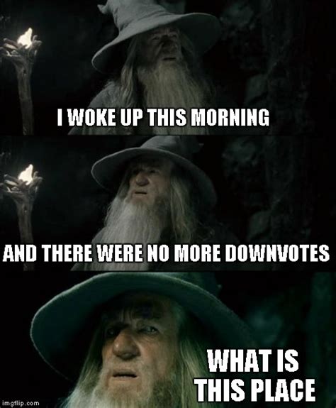 Confused Gandalf