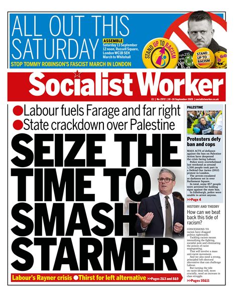 Socialist Worker print issues
