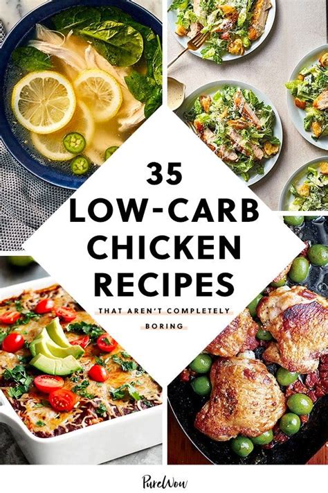 35 Low Carb Chicken Recipes That Arent Completely Boring Low Carb