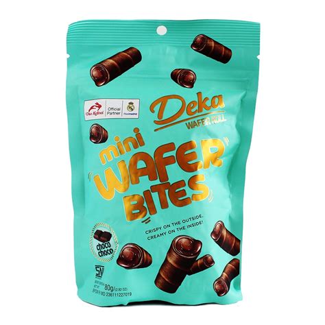 Jual Deka Wafer Roll Mini Bites Choco Choco Gram Shopee Indonesia