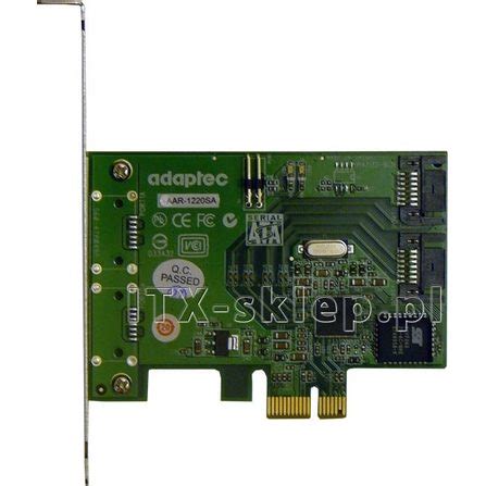Kontroler RAID Adaptec AAR-1220SA RoHS PCI-Express x1 - ITX-Sklep.pl