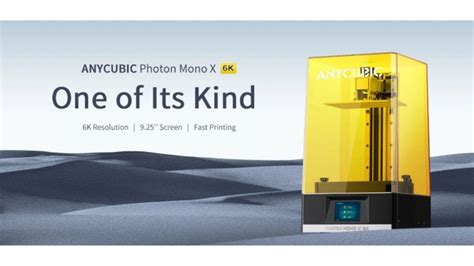 Anycubic Unveils Two Powerful New 3D Printers: Mono X 6K & Mono 4K ...