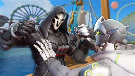 Genji Takes On Reaper Overwatch 2 Genji Voice Acting Youtube