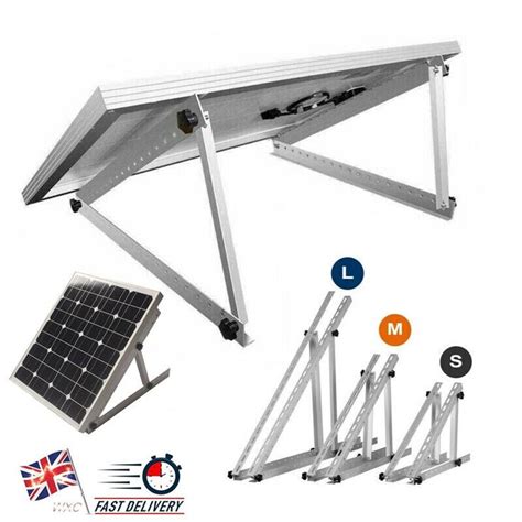 Solar Panel Tilt Mounting Brackets Adjustable Angle For Flat Roof Boat