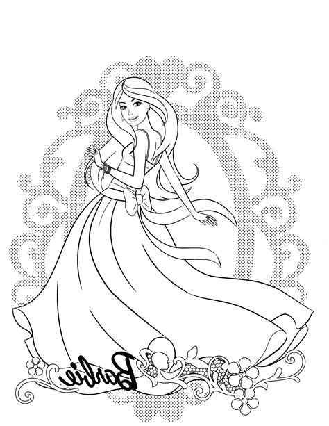 Barbie House Coloring Page File For Free