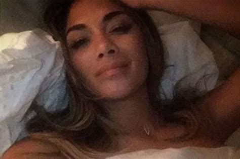 Is Nicole Scherzingers Latest Sexy Selfie For Her New Man Ed Sheeran