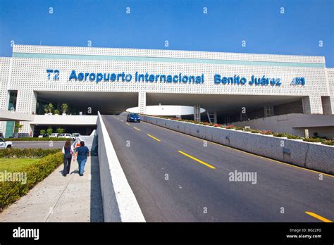 Benito Juarez International Airport in Mexico City Stock Photo ...