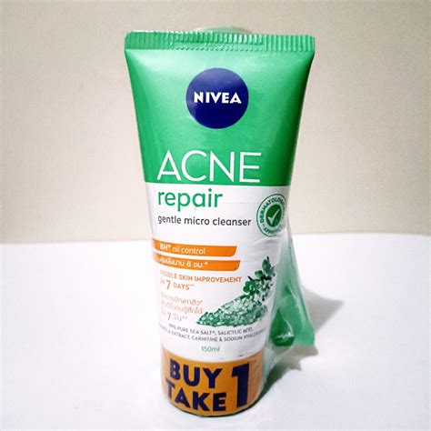 Bundle Of 2 Nivea Acne Repair Micro Cleanser With Salicylic Acid