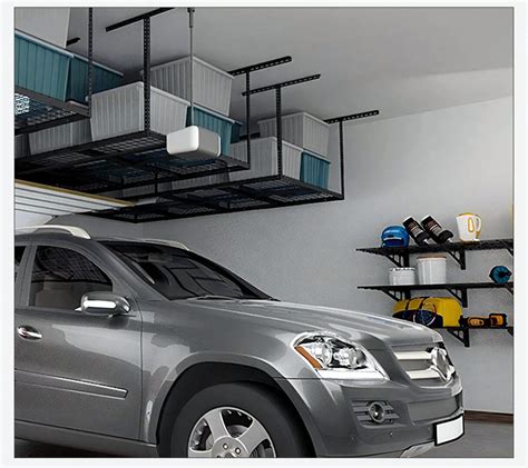 Overhead Storage Rack Ceiling Mounted for Garage: | Smart Storage Solutions