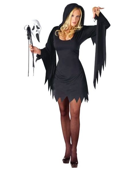 Ghost Face Female Womens Costume - In Stock | Costumes for women ...