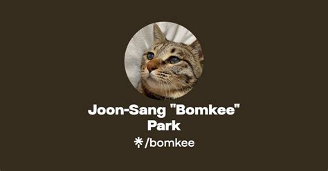 Joon Sang Bomkee Park Instagram Linktree