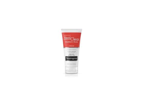 Neutrogena Rapid Clear Stubborn Daily Acne Facial Cleanser Ingredients And Reviews