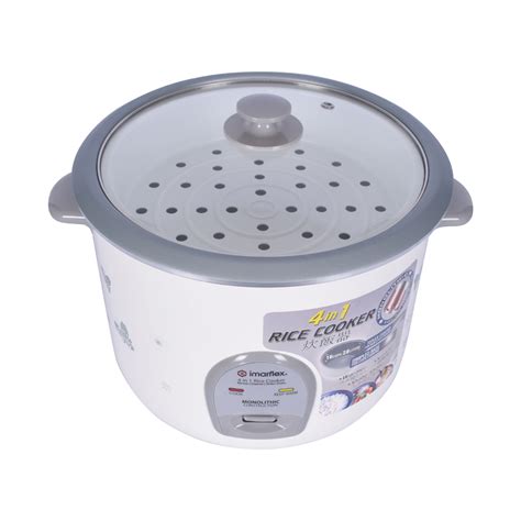 Imarflex 4 In 1 Rice Cooker 2 8L 16 Cups IRC 28Q Imarflex