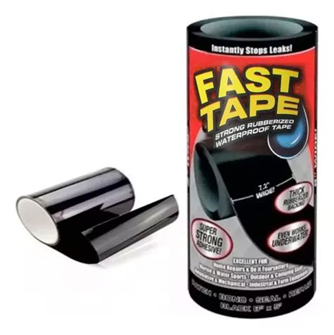 Flex Fast Tape Cinta Adhesiva Caucho Parche Fugas Agua 18cm MercadoLibre