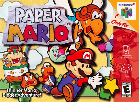 Paper Mario Nintendo 64 Game