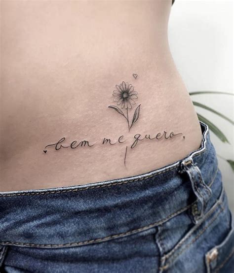 Tatuagens Femininas 💠 Goiânia No Instagram “bem Me Quero 🌻 Feita Pela