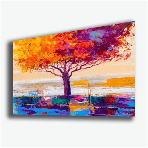 Quadro Moderno Astratto Albero Della Vita X Cm Arte Moderna