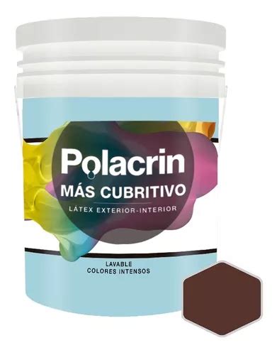 Pintura Latex Interior Exterior Premium Polacrin Cubritiva