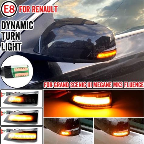 Led Dynamic Spiegel Knipperlichten Voor Renault Megane Laguna Scenic