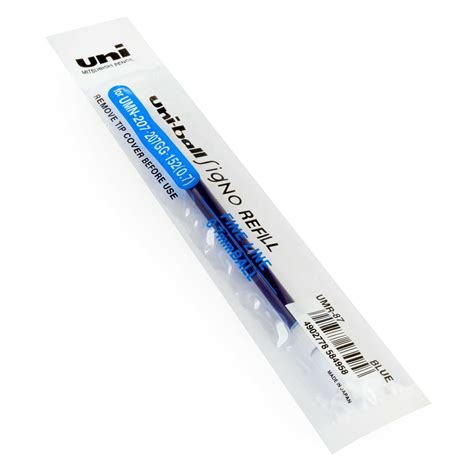 Uni Ball Signo UMN 207 Stift Nachfüllpatrone 0 7mm Spitze Gel Tinte