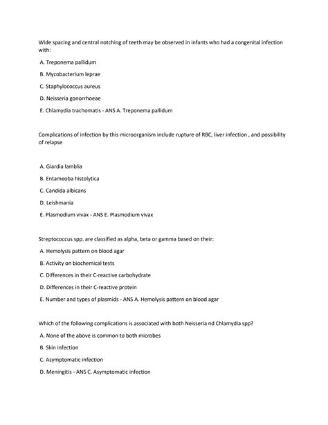 Solution Bisc Microbiology Exam Latest And Updated Exam