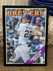 Christian Yelich Black T88 15 Prices 2023 Topps Silver Pack 1988