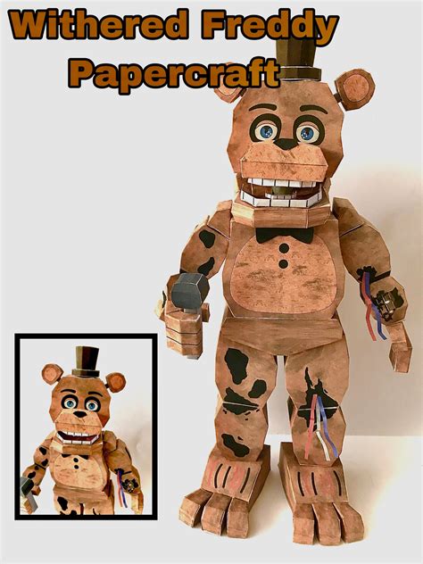 Withered Freddy Papercraft