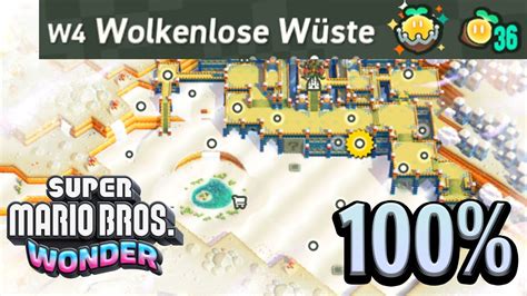 Super Mario Bros Wonder Wolkenlose W Ste Youtube