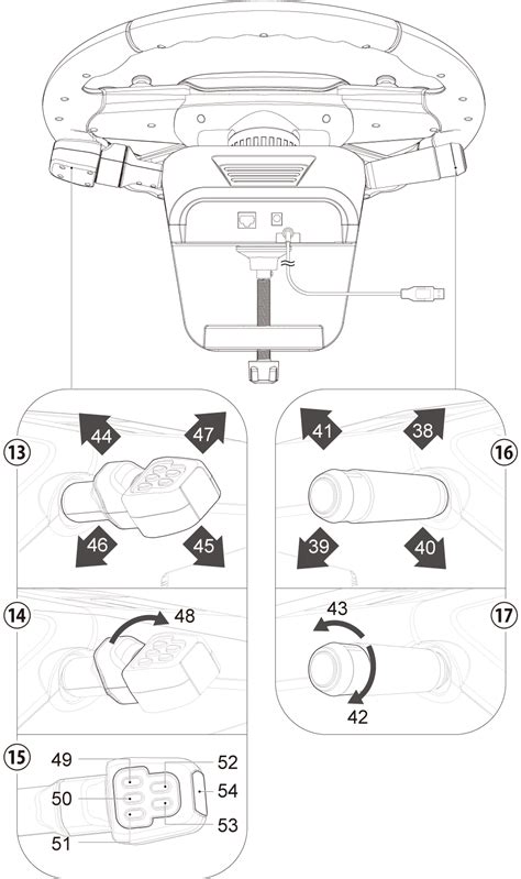 株式会社 HORI デフォルトのマッピング HORI Force Feedback Truck Control System for